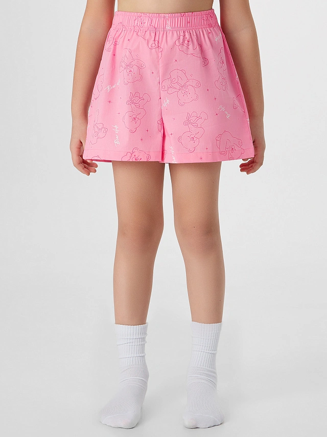 Комплект домашний для девочек с надписью "Friendly moments" - 6