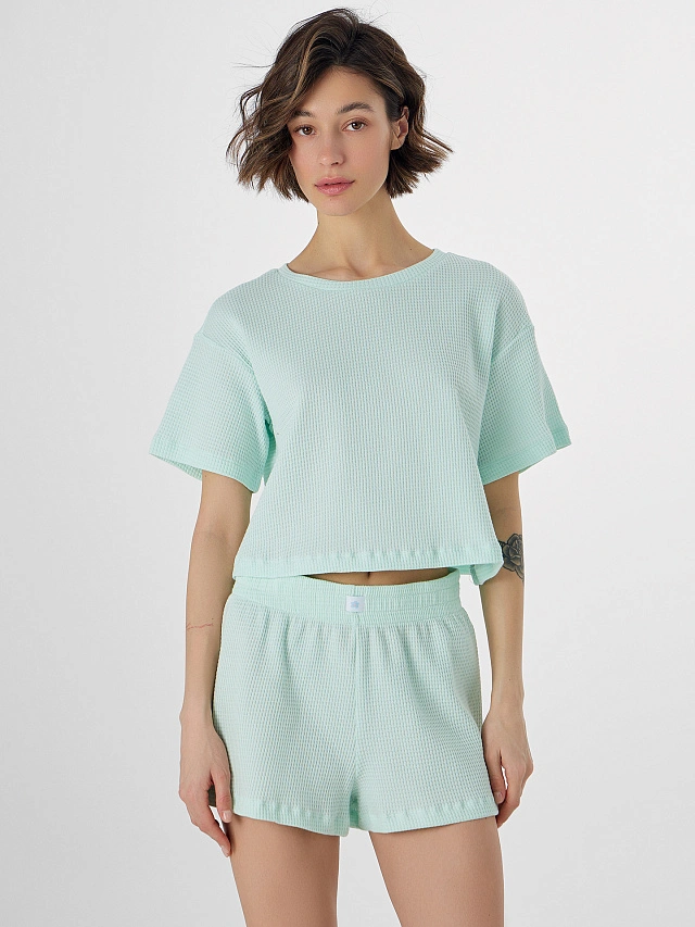 Комплект женский домашний мятный - 4