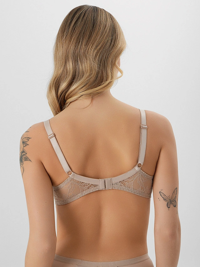 Бюстгальтер макси женский бежевый - 3