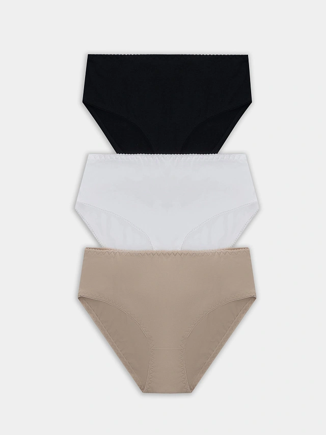 Трусы макси женские в наборе,3 шт - 10