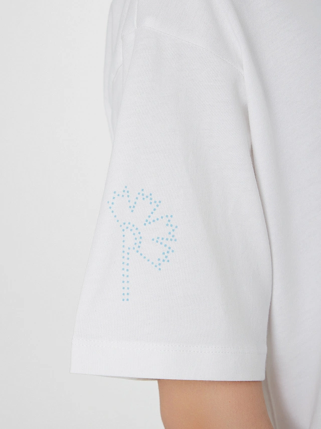 Футболка базовая женская белая "Белорусы не говорят..." - 6