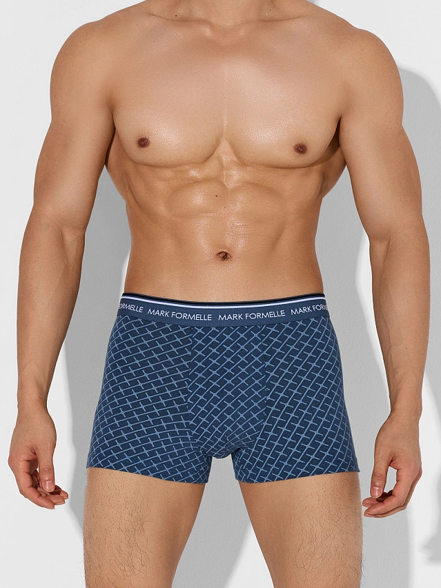 Трусы боксеры мужские в наборе, 2 шт - 4