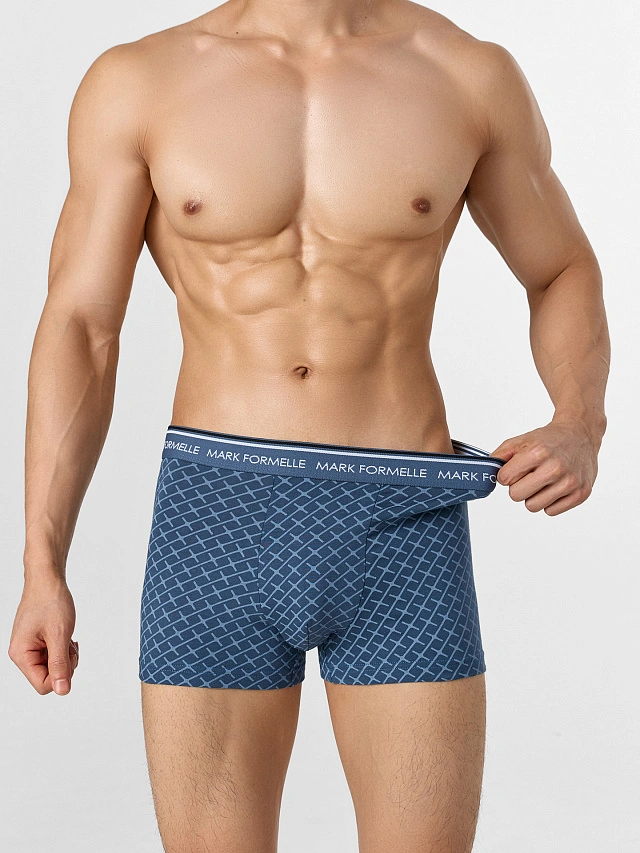 Трусы боксеры мужские в наборе, 2 шт - 7