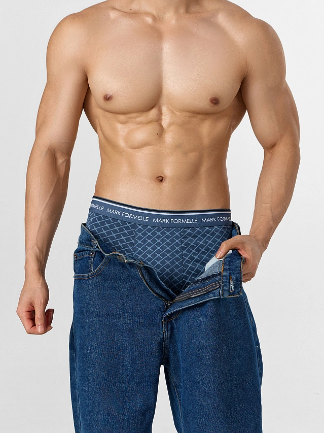 Трусы боксеры мужские в наборе, 2 шт - 9