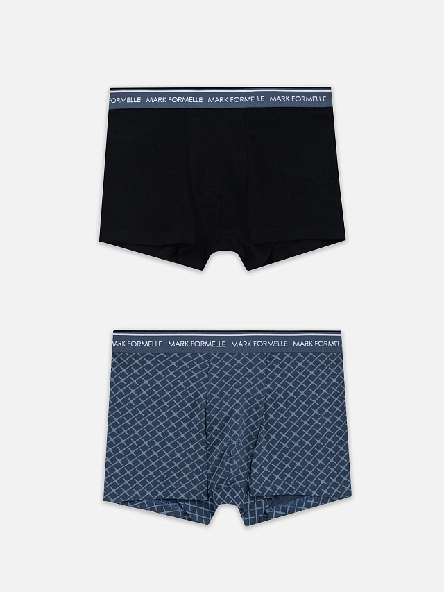 Трусы боксеры мужские в наборе, 2 шт - 10