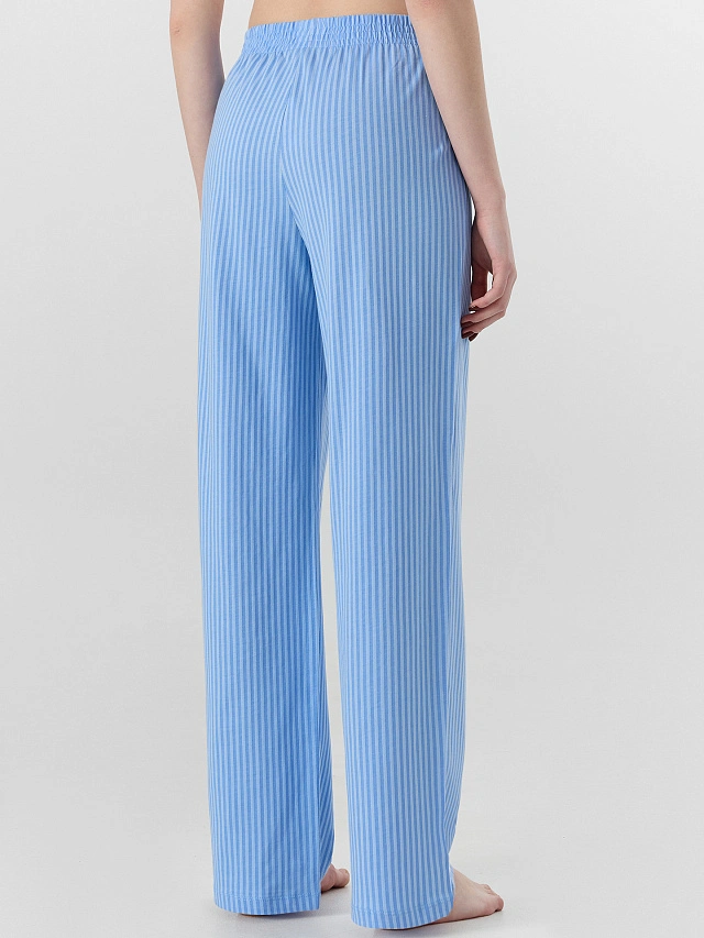 Комплект домашний женский: топ и брюки - 9