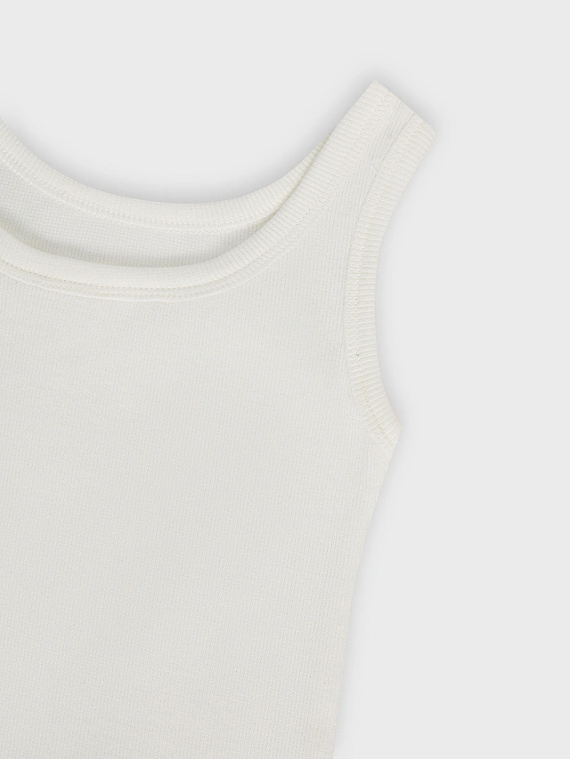 Топ бельевой для девочек бежевый - 3