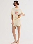 Комплект домашний женский бежевый