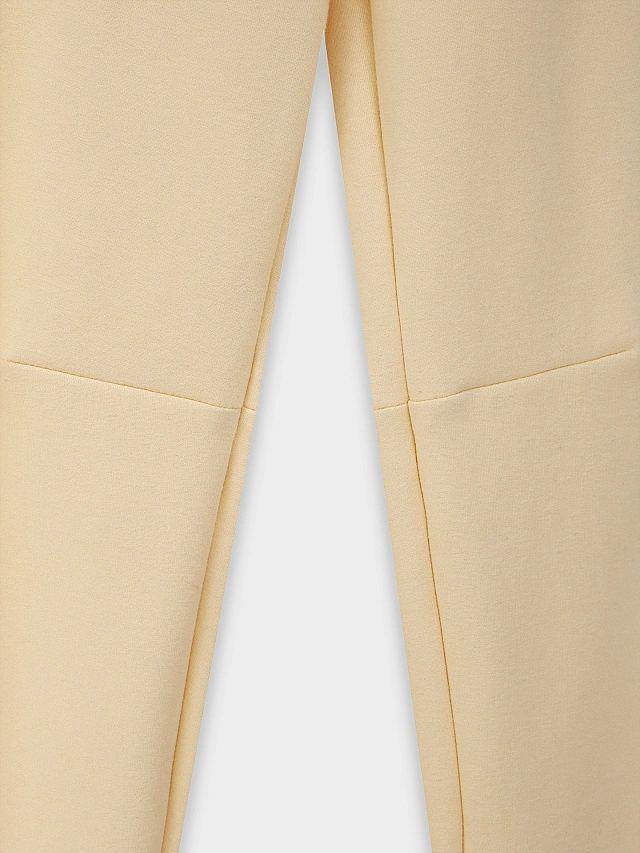 Брюки бананы женские бежевые - 8