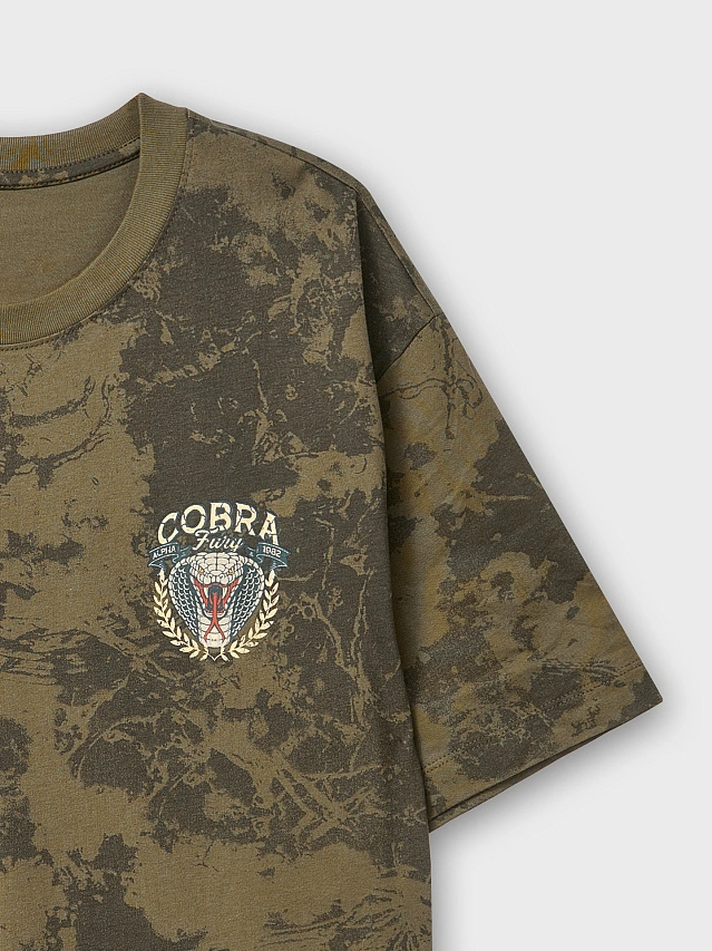 Футболка мужская милитари с эффектом "варка" - 7