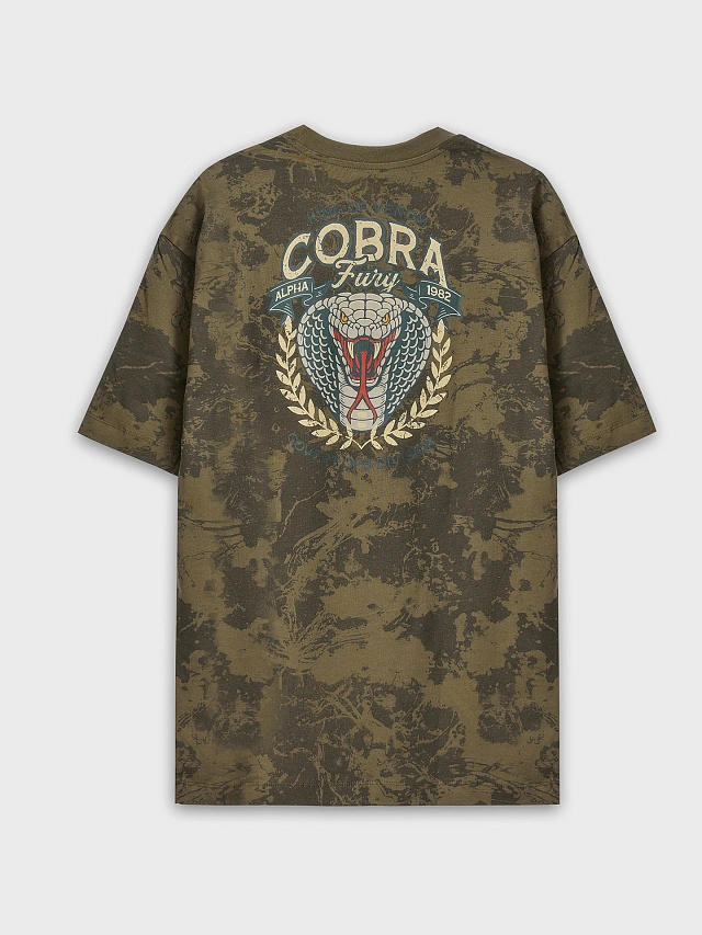 Футболка мужская милитари с эффектом "варка" - 8