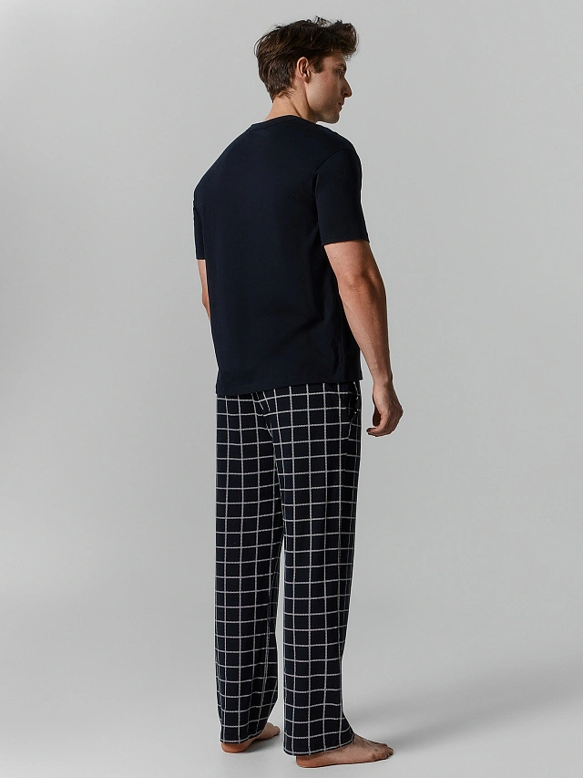 Комплект домашний мужской черный - 3