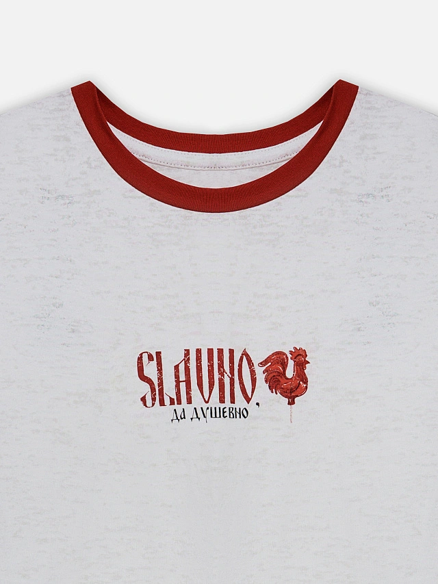 Джемпер прилегающего силуэта женский молочный - 5