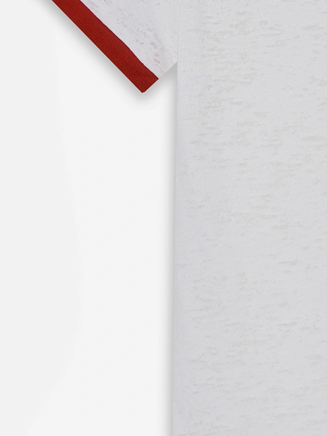 Джемпер прилегающего силуэта женский молочный - 8