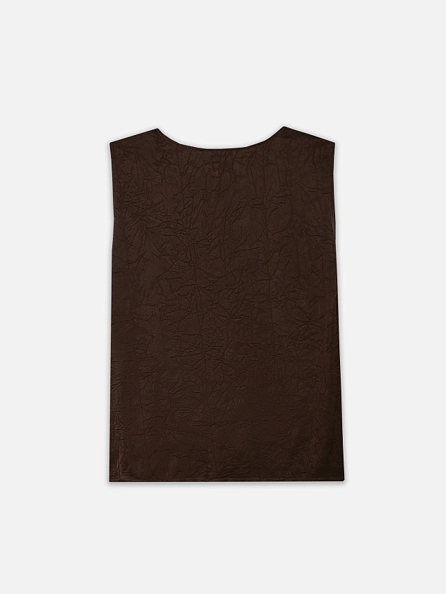 Блузка женская коричневая - 9