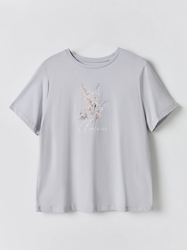 Комплект домашний женский: джемпер и бриджи - 5