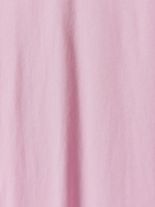 Футболка оверсайз женская розовая с сердечком - 7