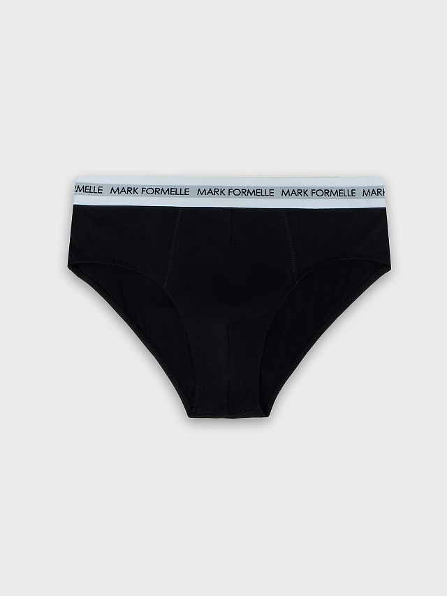 Трусы плавки мужские черные - 7