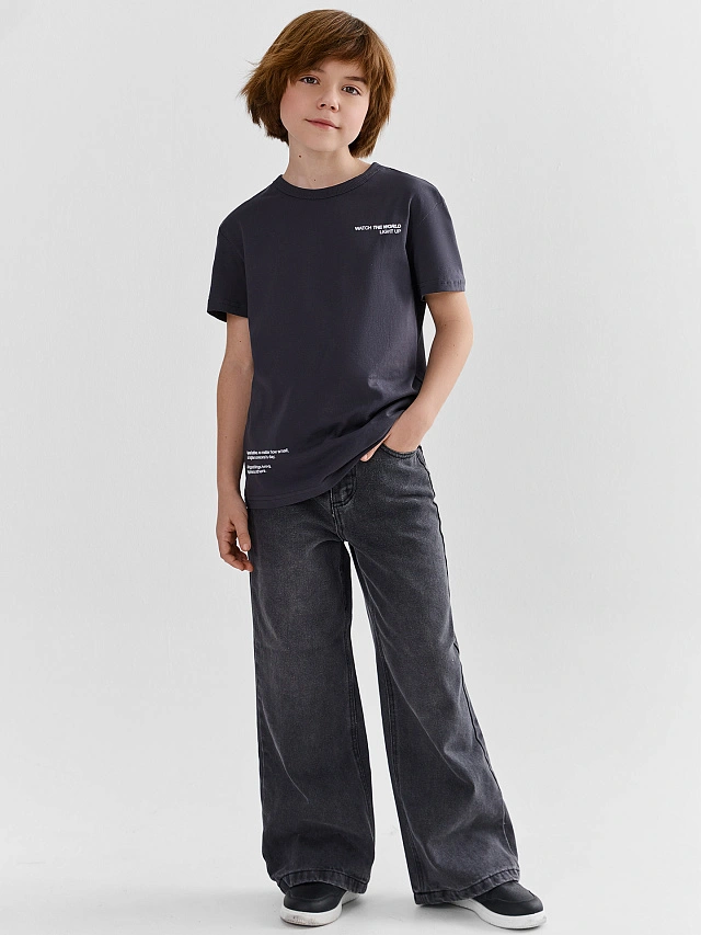 Футболка для мальчиков прямого кроя - 3