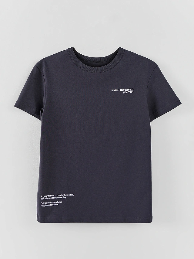 Футболка для мальчиков прямого кроя - 5