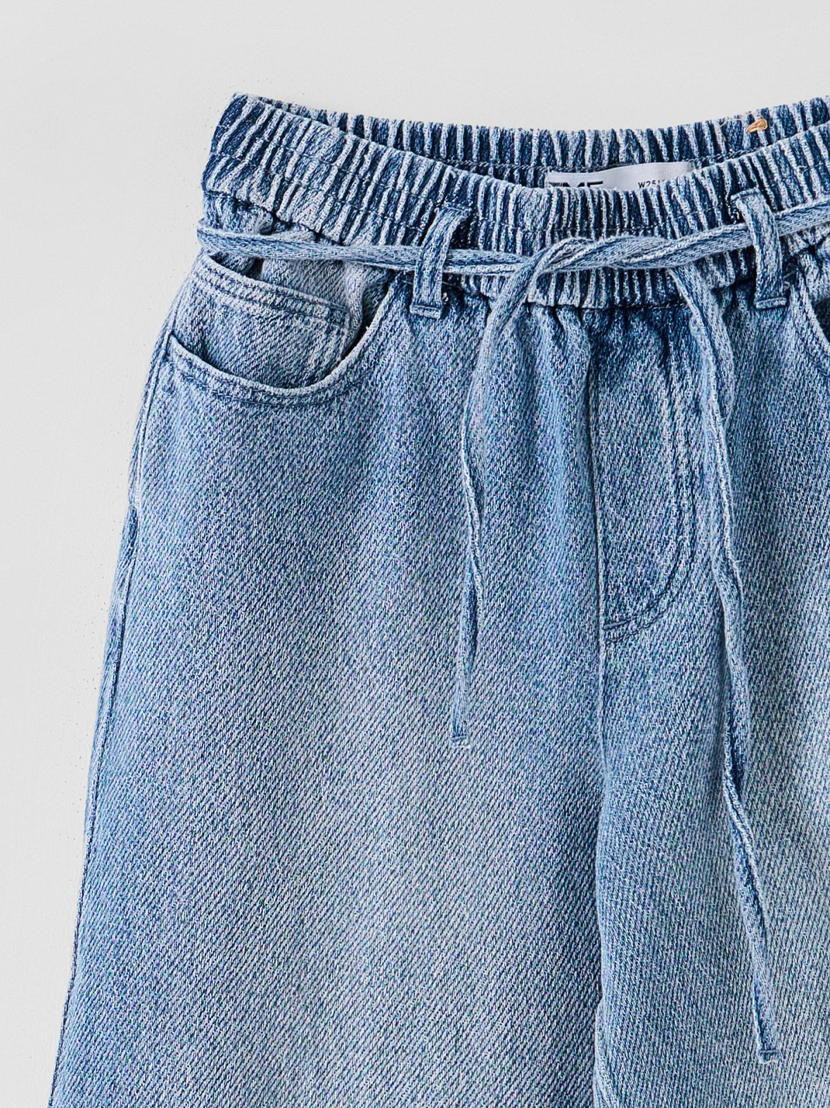 Джинсы женские wide leg синие