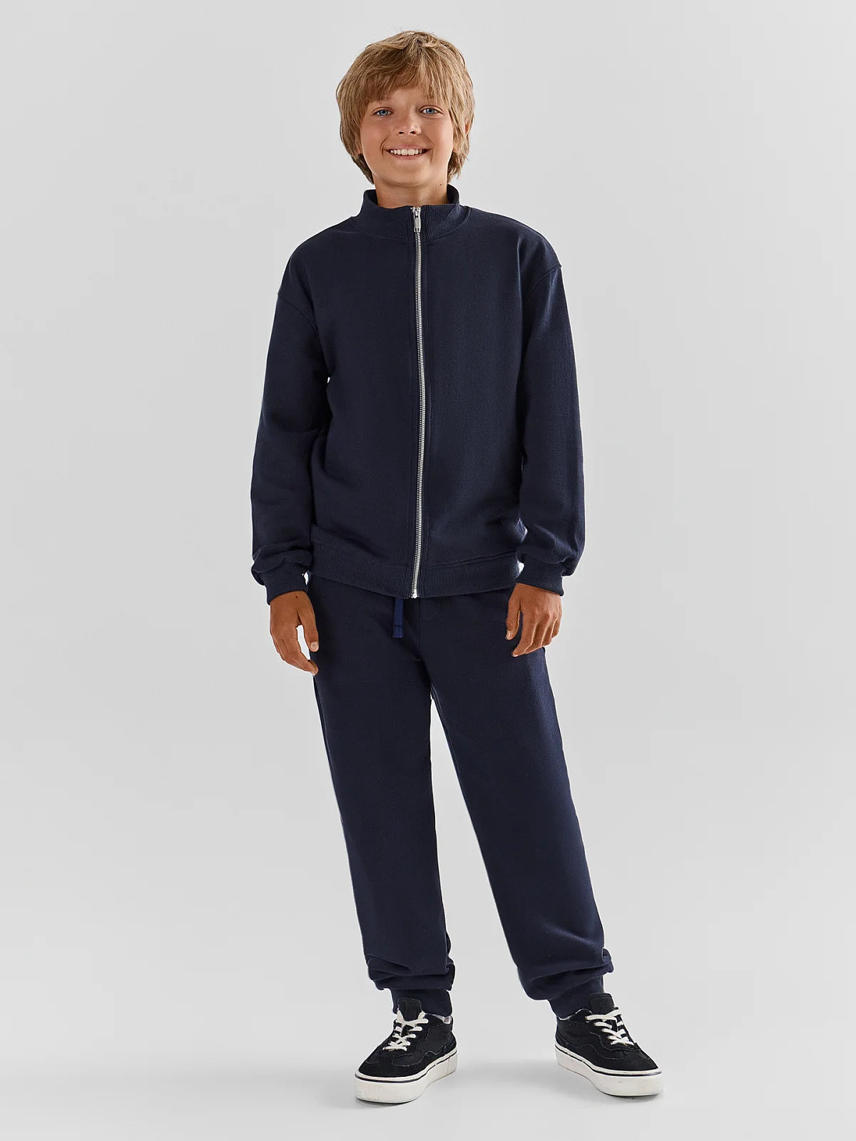 Комплект спортивный для мальчиков синий - 3