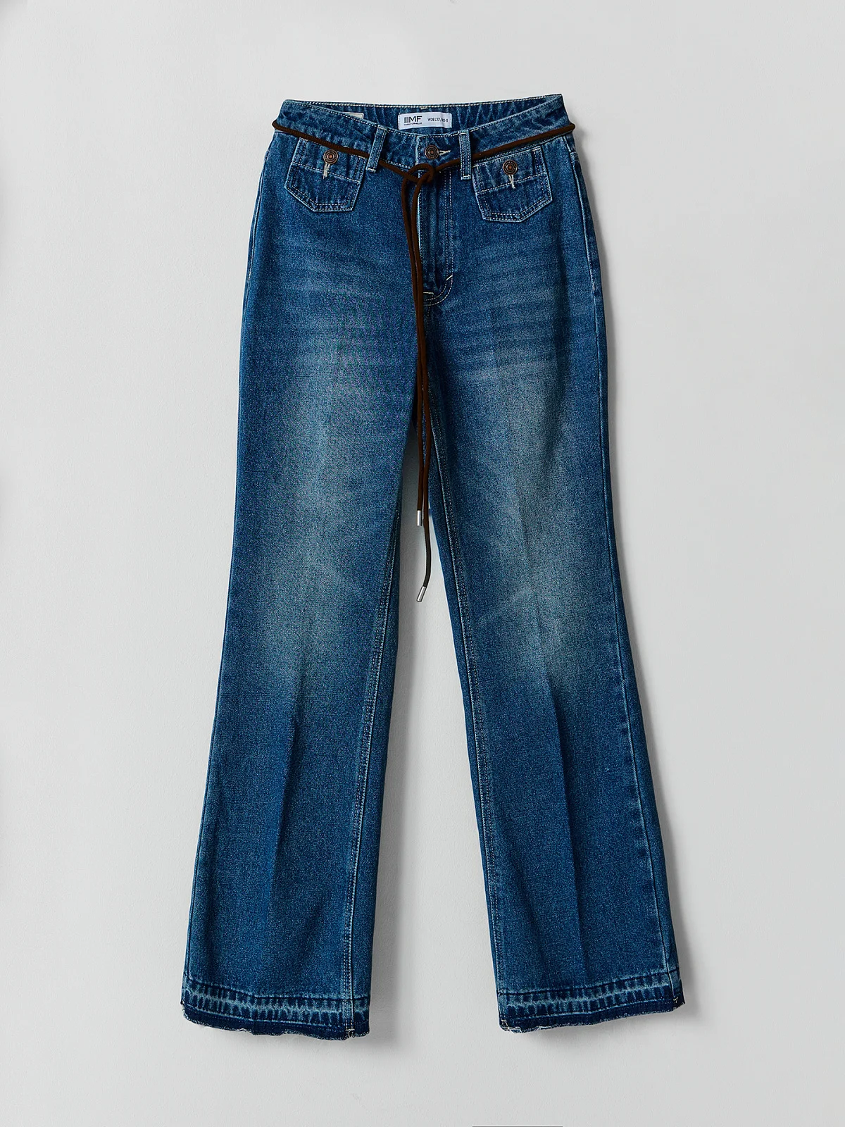 Джинсы Flare fit синие женские