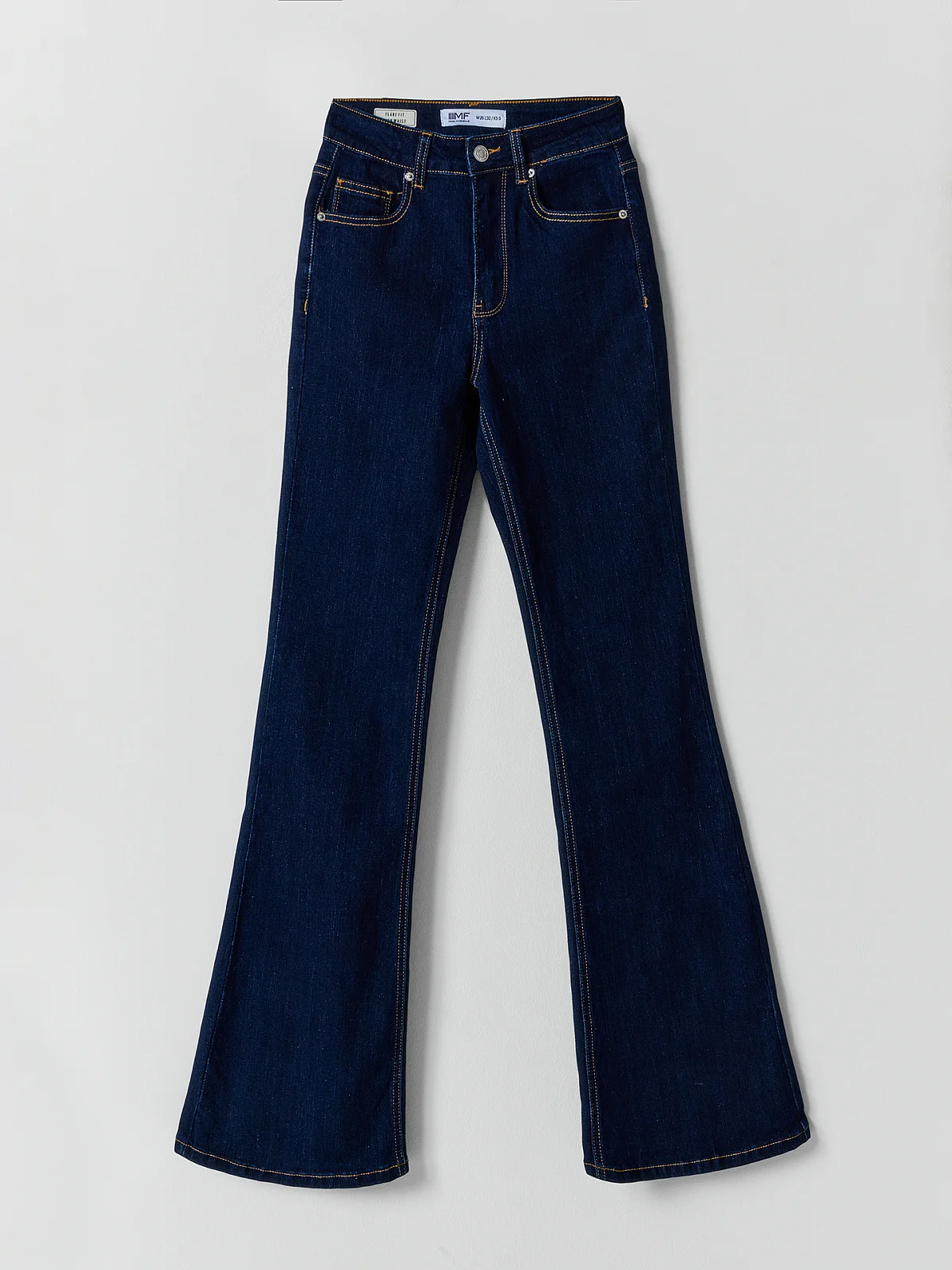 Джинсы Flare fit женские синие